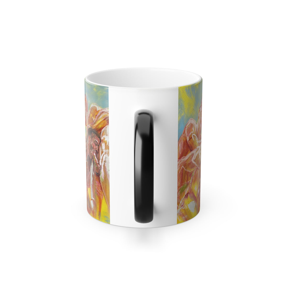 Eros "In Hot Water" color change mug "Untitled", 11oz