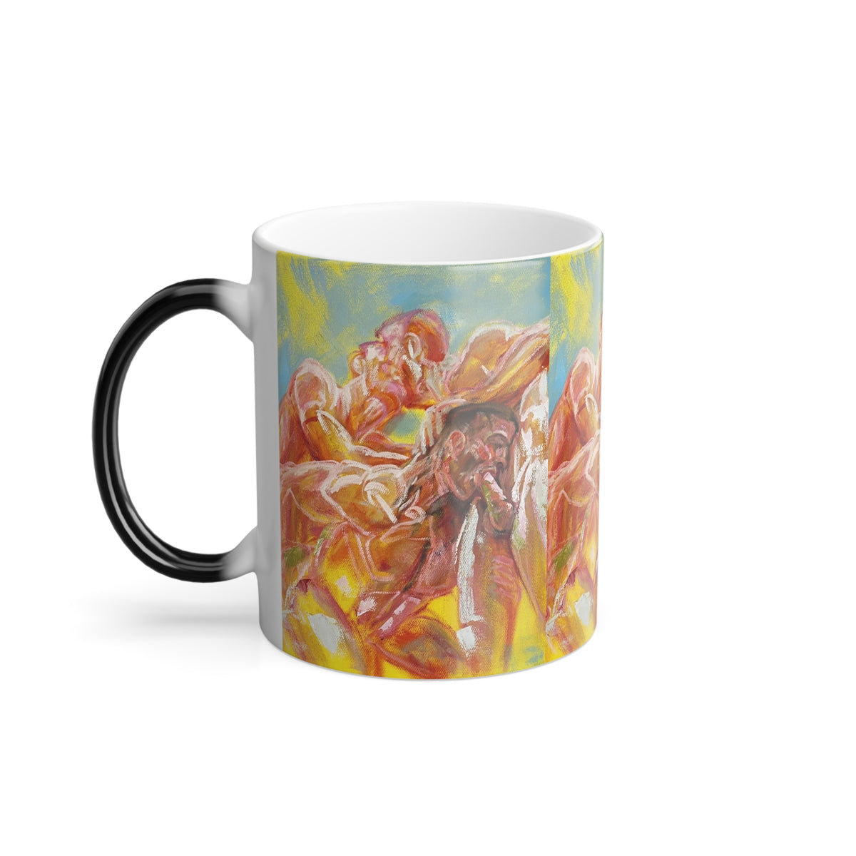 Eros "In Hot Water" color change mug "Untitled", 11oz