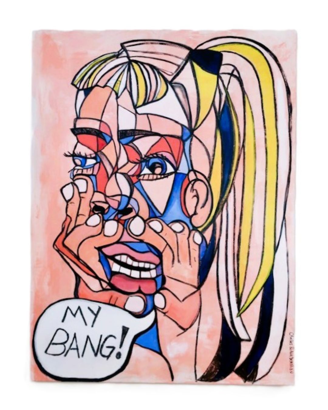 Weeping Woman At The Hairdresser