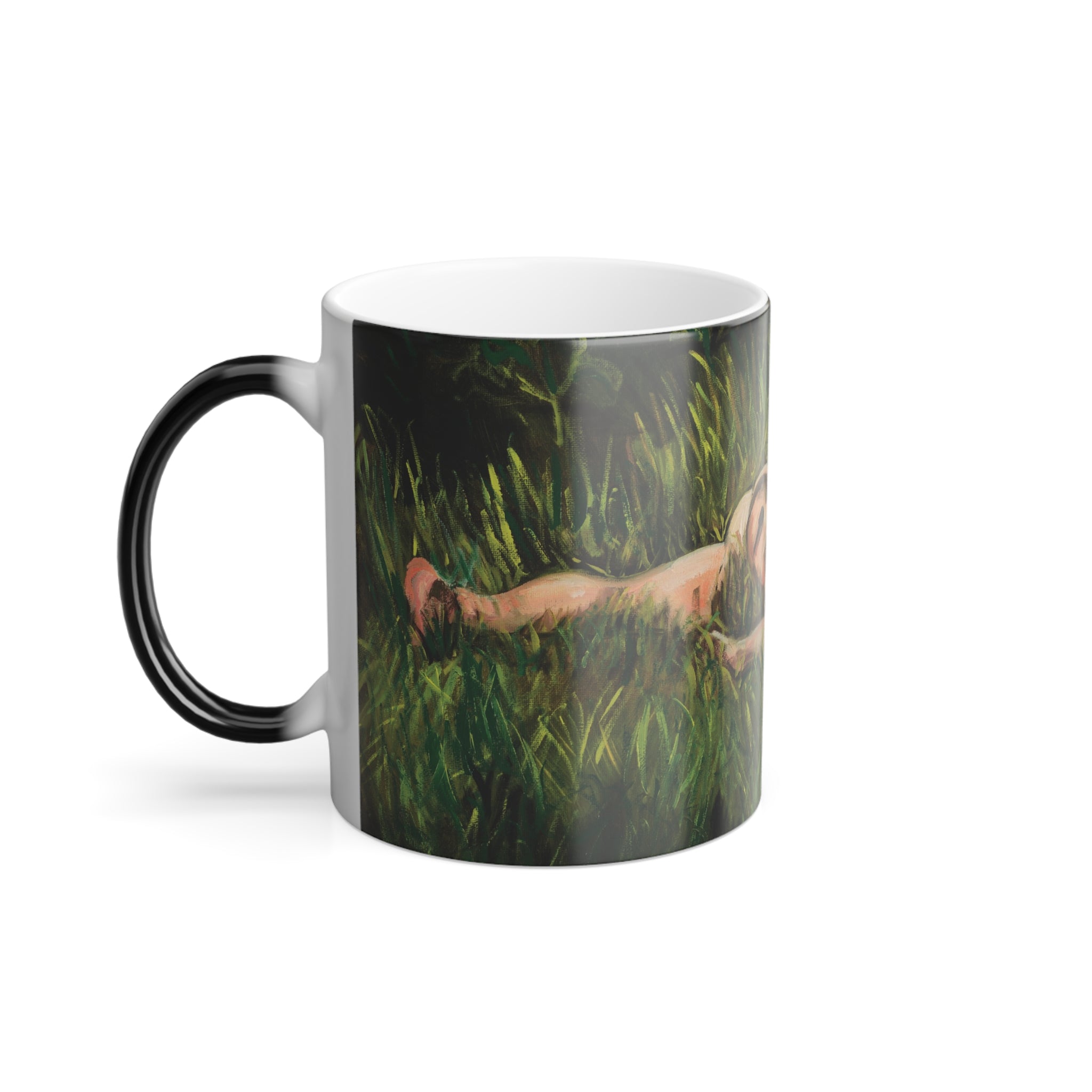 Eros Grass In Hot Water changing mug, 11oz