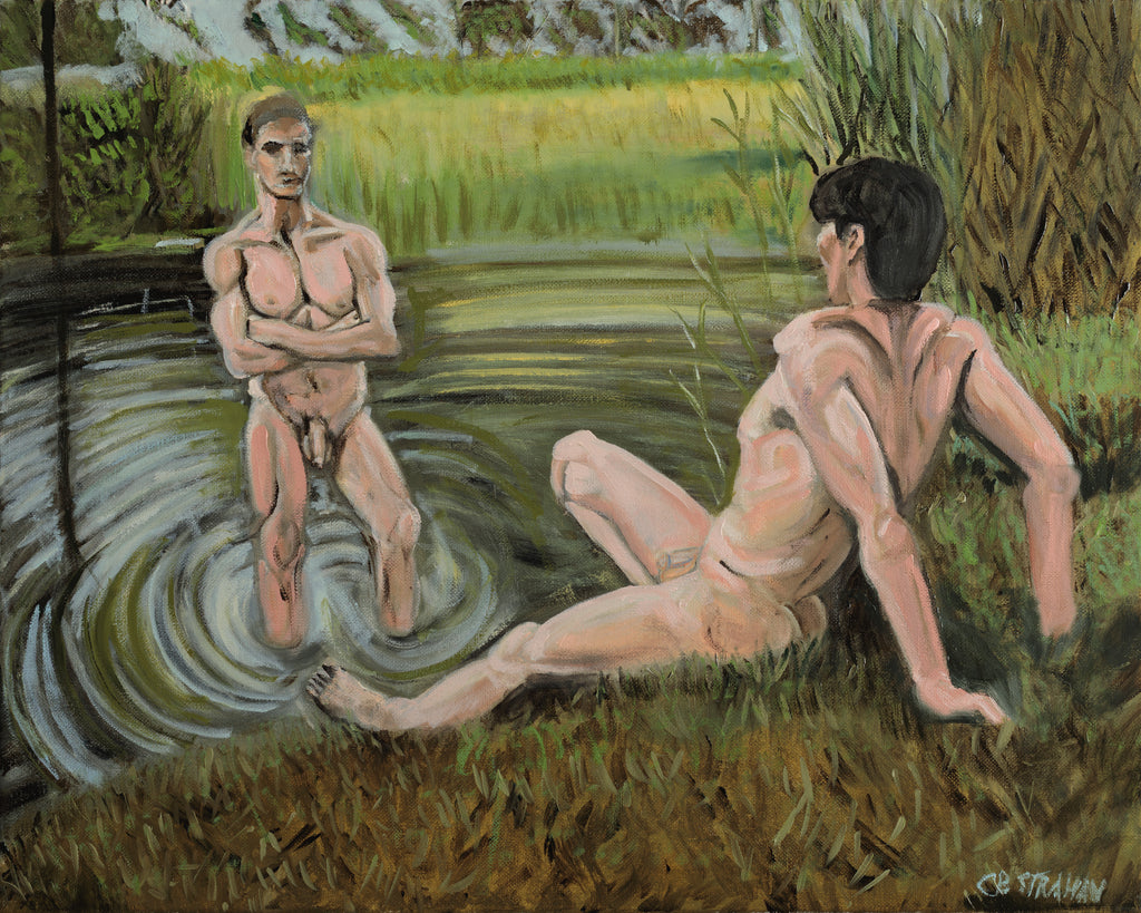 Eros Pond Framed Fine Art Print