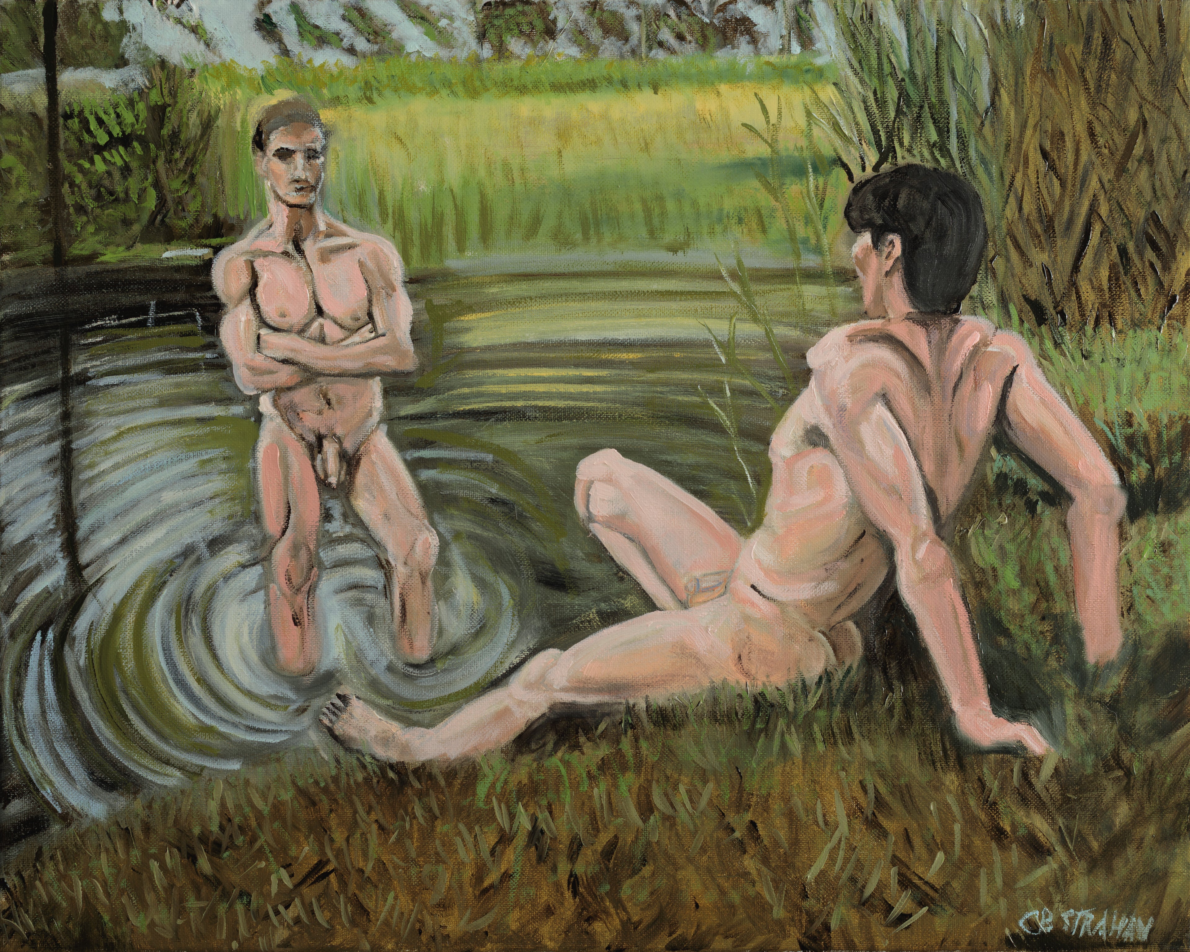 Eros Pond Framed Fine Art Print