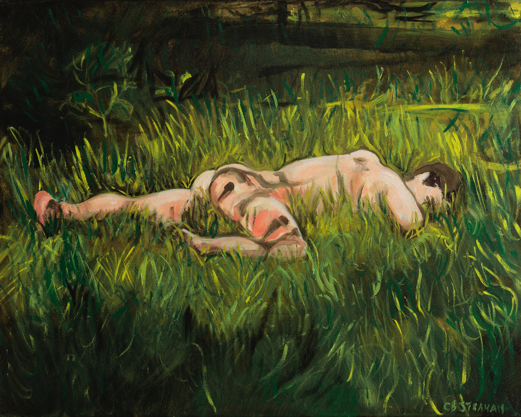 Eros "Grass" Framed Fine Art Print