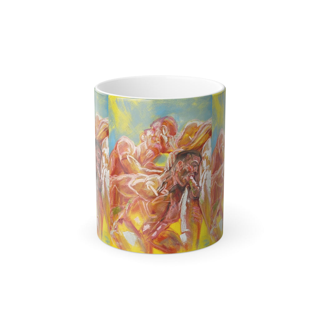 Eros "In Hot Water" color change mug "Untitled", 11oz