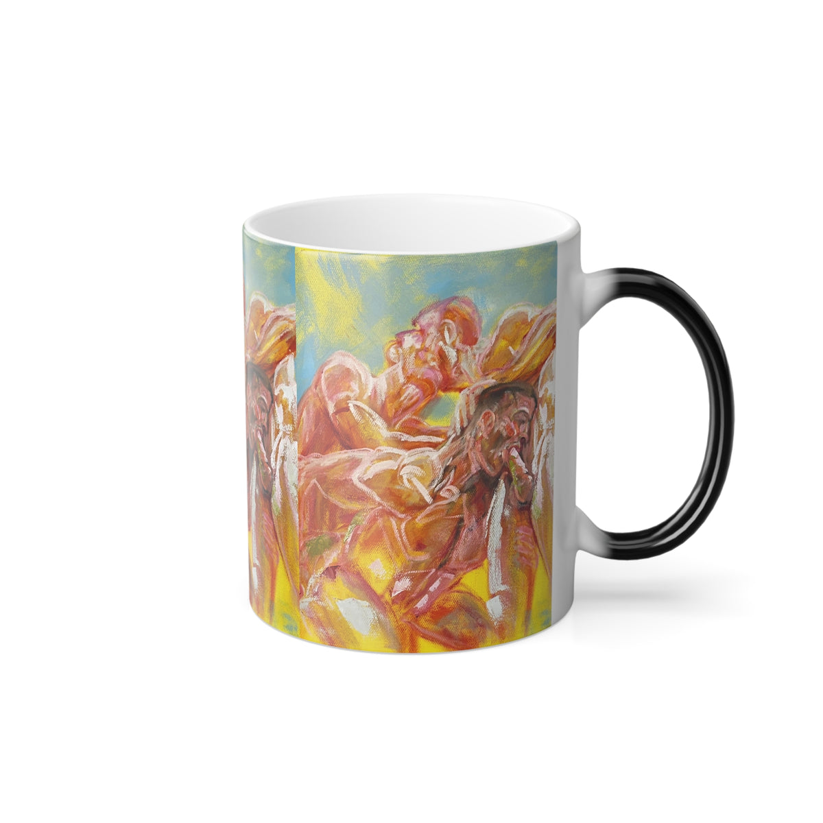 Eros "In Hot Water" color change mug "Untitled", 11oz