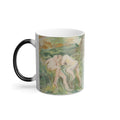 Eros "Sargent Abstraction" In Hot Water changing mug , 11oz