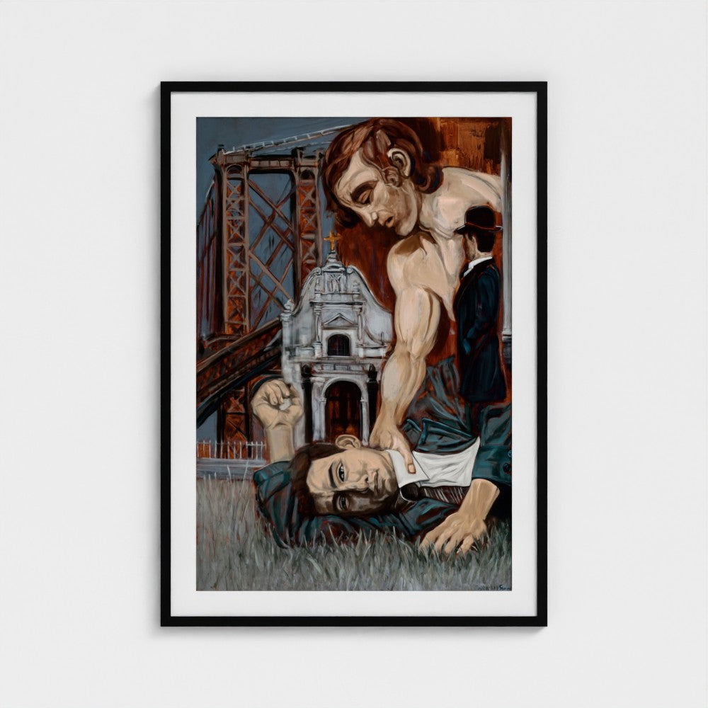 prodigi-media-sync:v1:Actively Awaiting The Moment I Forget You:classic-framed-mat/black/headon