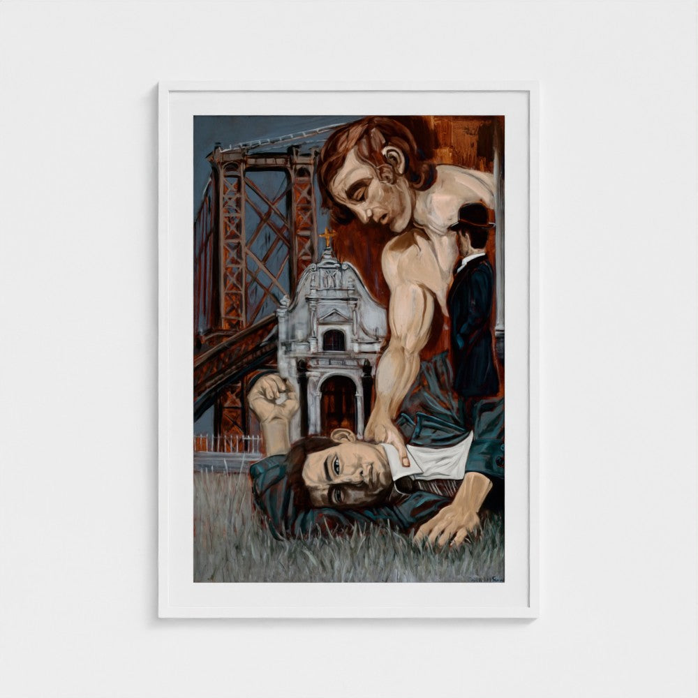 prodigi-media-sync:v1:Actively Awaiting The Moment I Forget You:classic-framed-mat/white/headon
