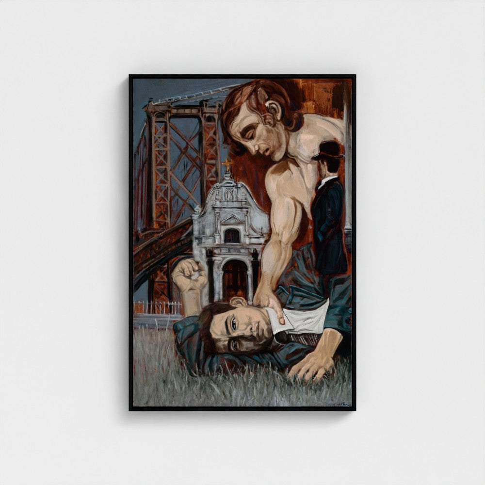 prodigi-media-sync:v1:Actively Awaiting The Moment I Forget You:framed-canvas/black/headon