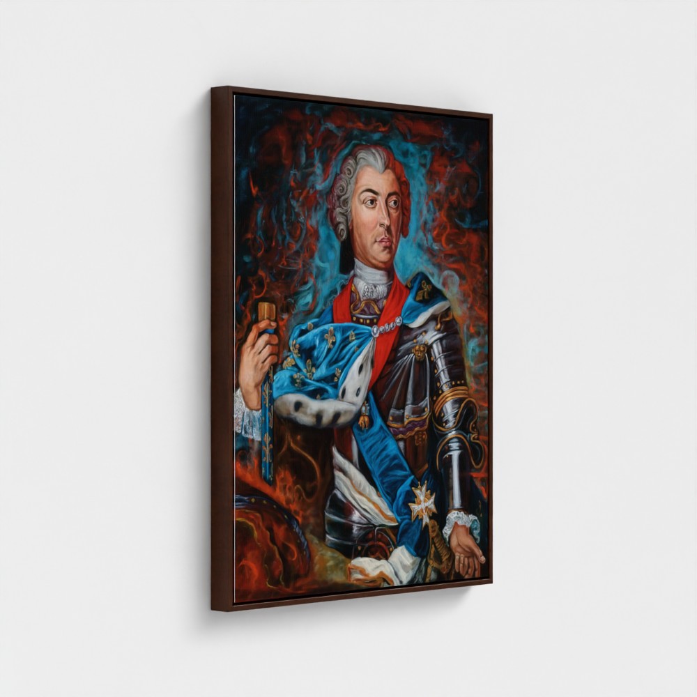 prodigi-media-sync:v1:Arrested:framed-canvas/brown/angled