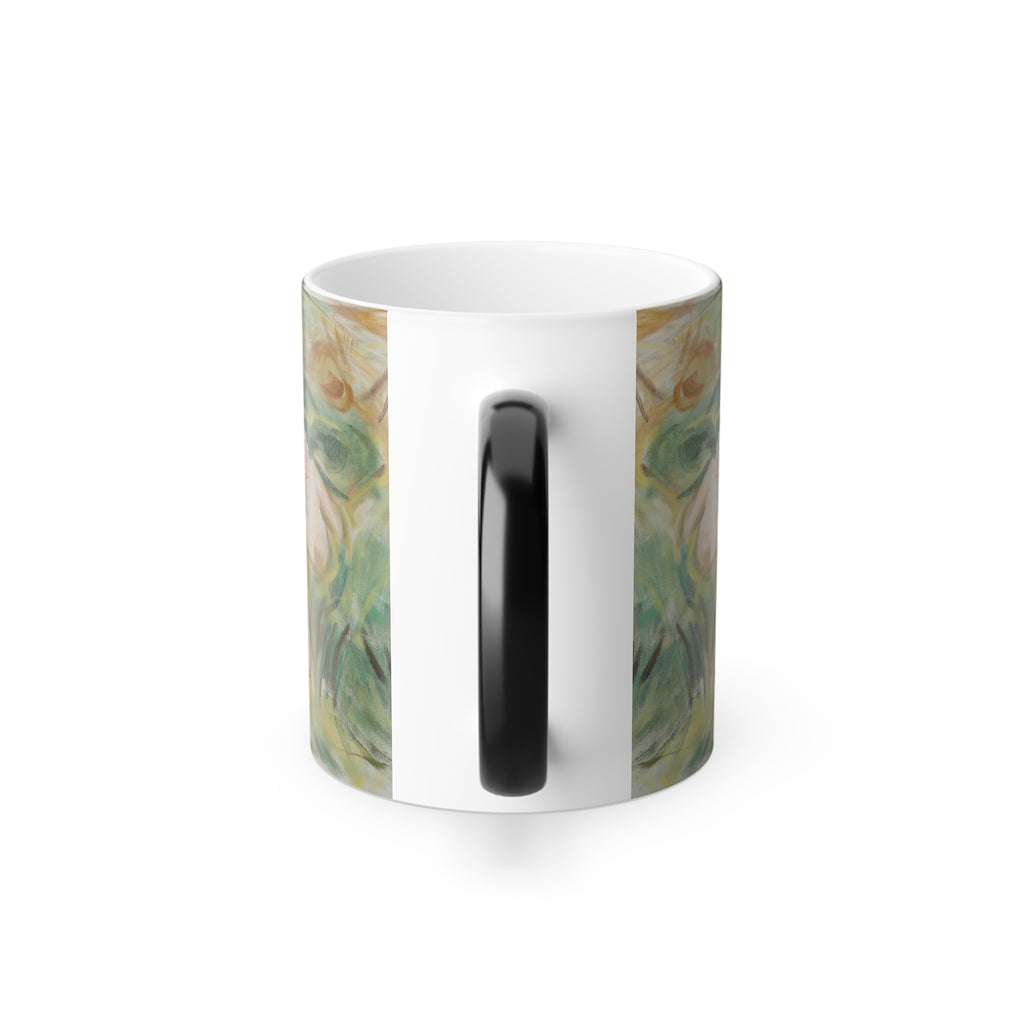 Eros "Sargent Abstraction" In Hot Water changing mug , 11oz