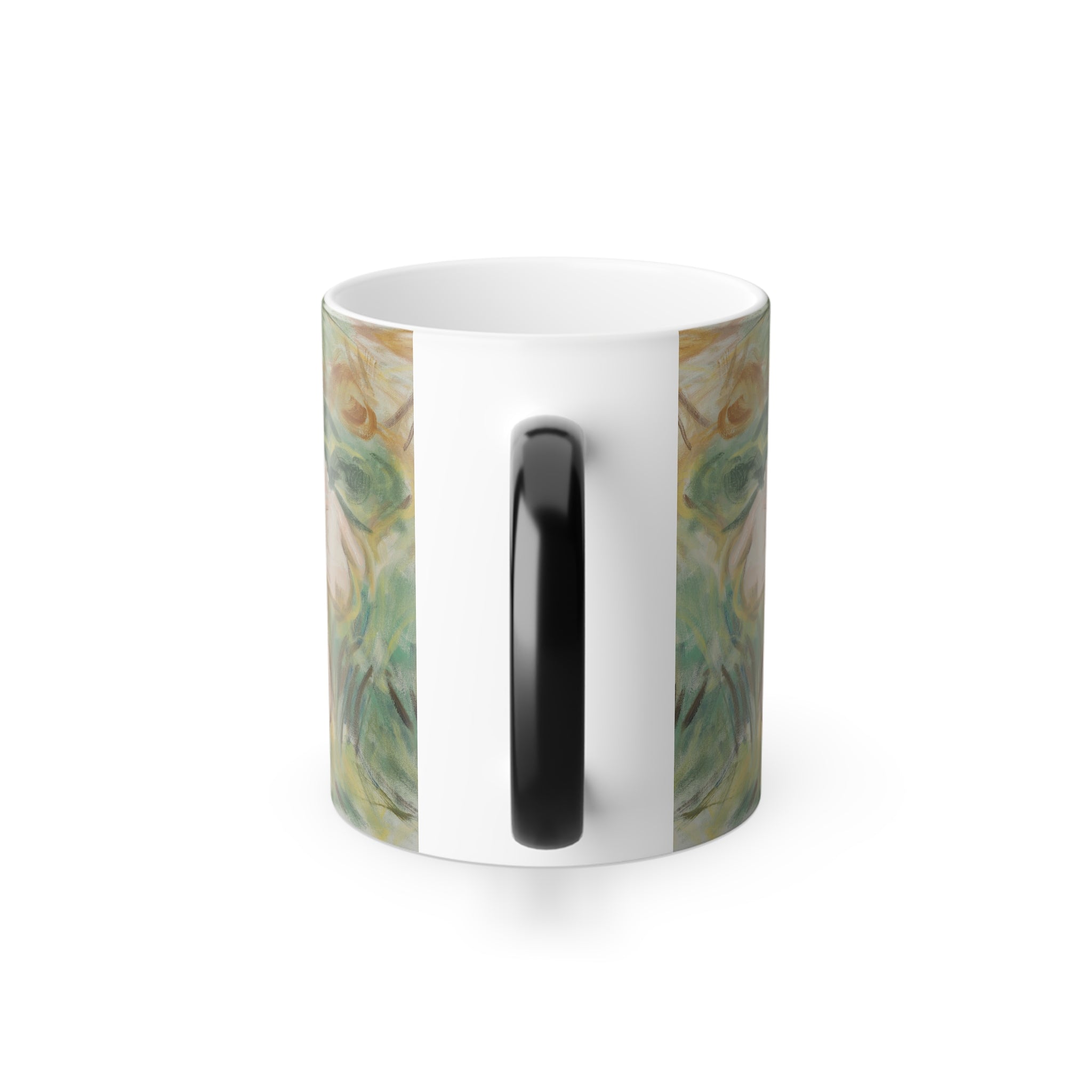 Eros "Sargent Abstraction" In Hot Water changing mug , 11oz