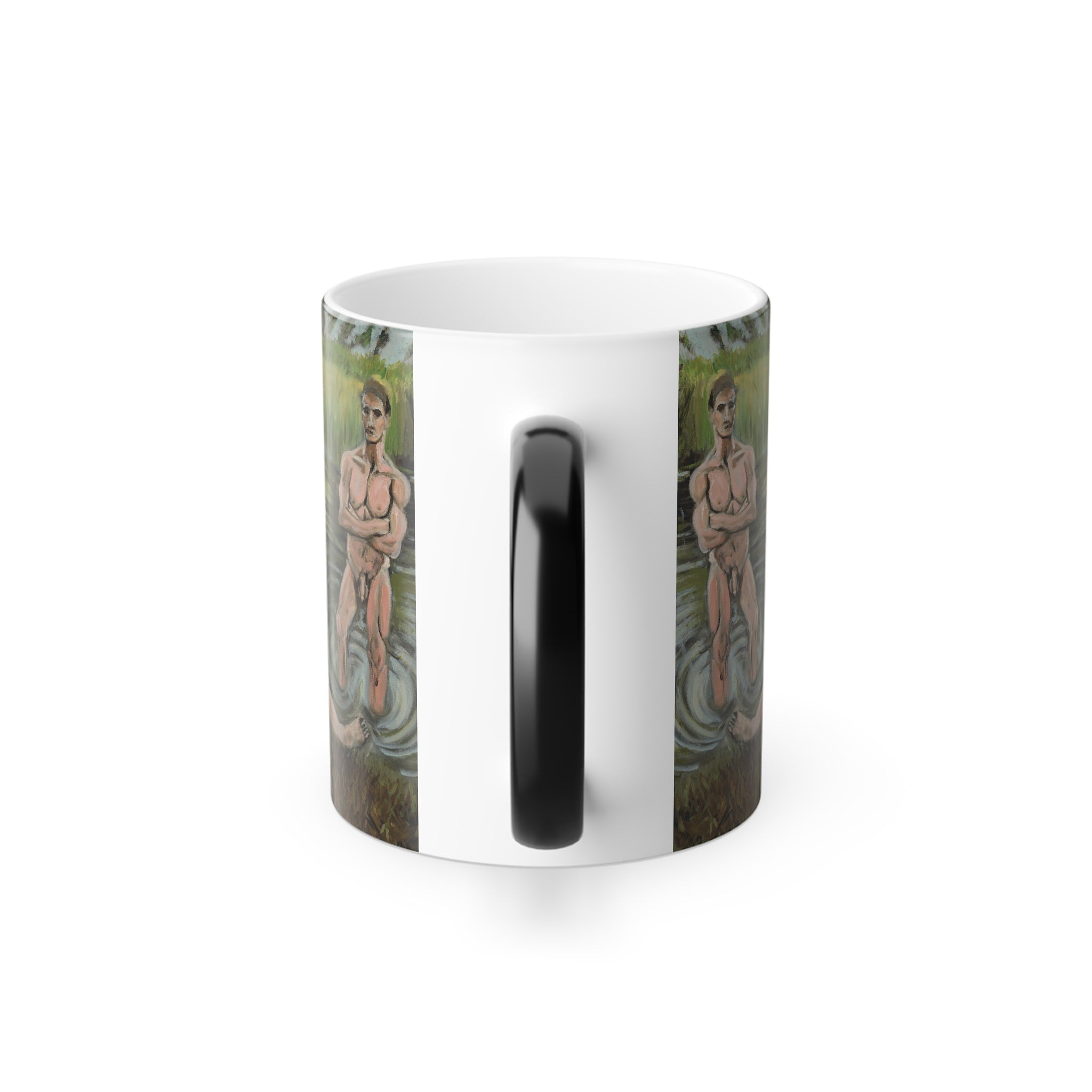 Eros Pond In Hot Water changing mug , 11oz