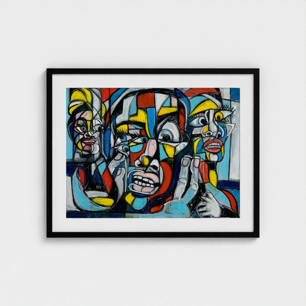 prodigi-media-sync:v1:Big City Girls:classic-framed-mat/black/headon