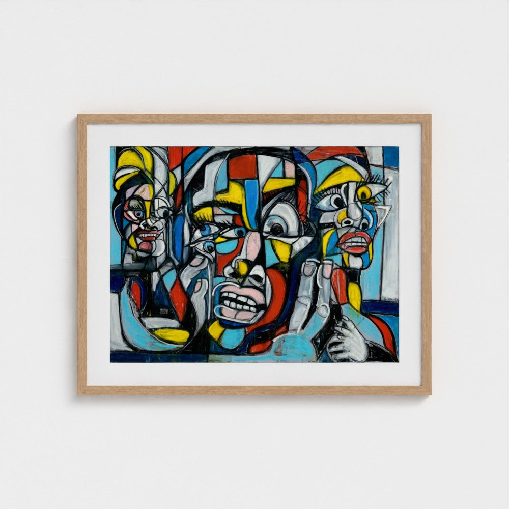 prodigi-media-sync:v1:Big City Girls:classic-framed-mat/natural/headon