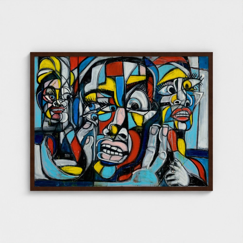 prodigi-media-sync:v1:Big City Girls:classic-framed/brown/headon