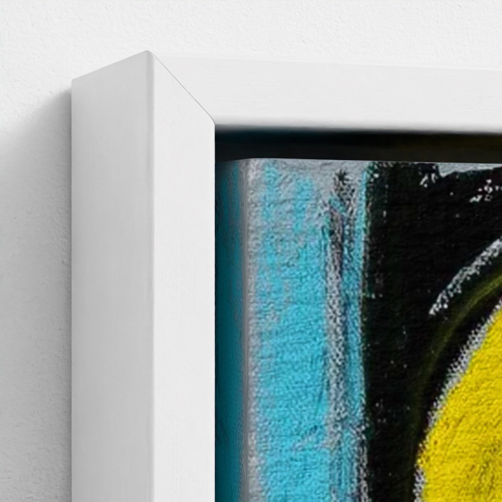 prodigi-media-sync:v1:Big City Girls:framed-canvas/white/closeup