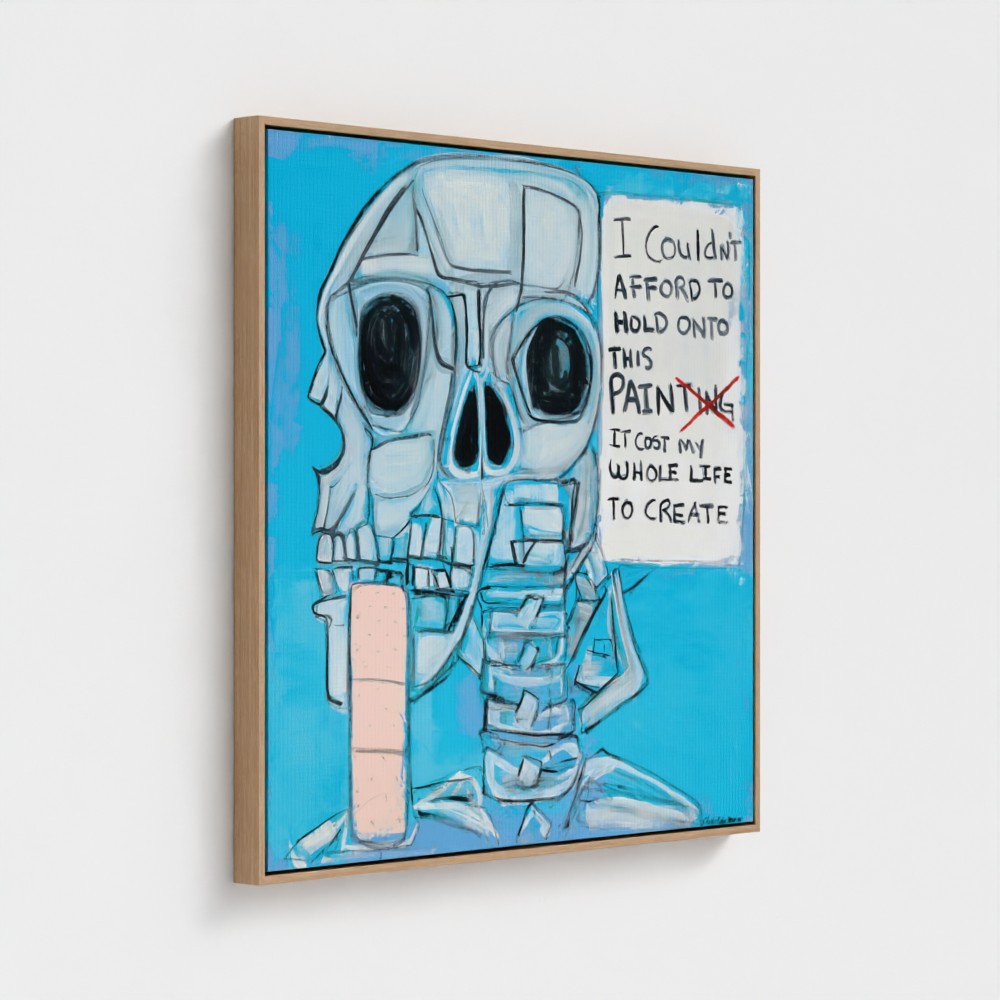 prodigi-media-sync:v1:Down To The Bone:framed-canvas/natural/angled