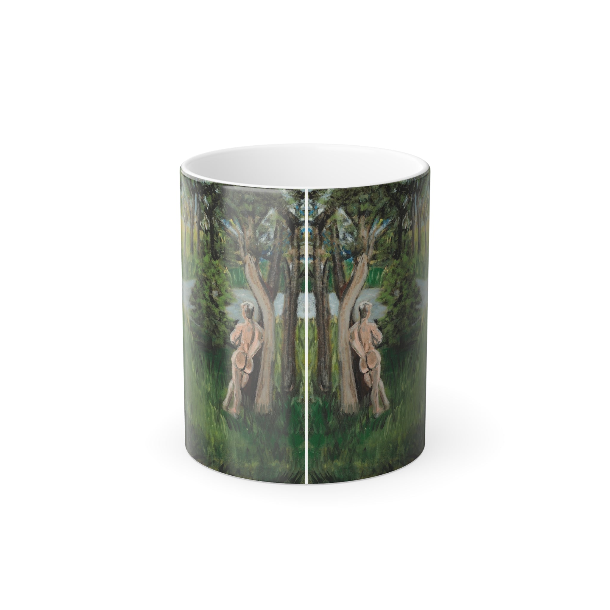 Eros- "Un Petit Mort" In Hot Water changing mug, 11oz