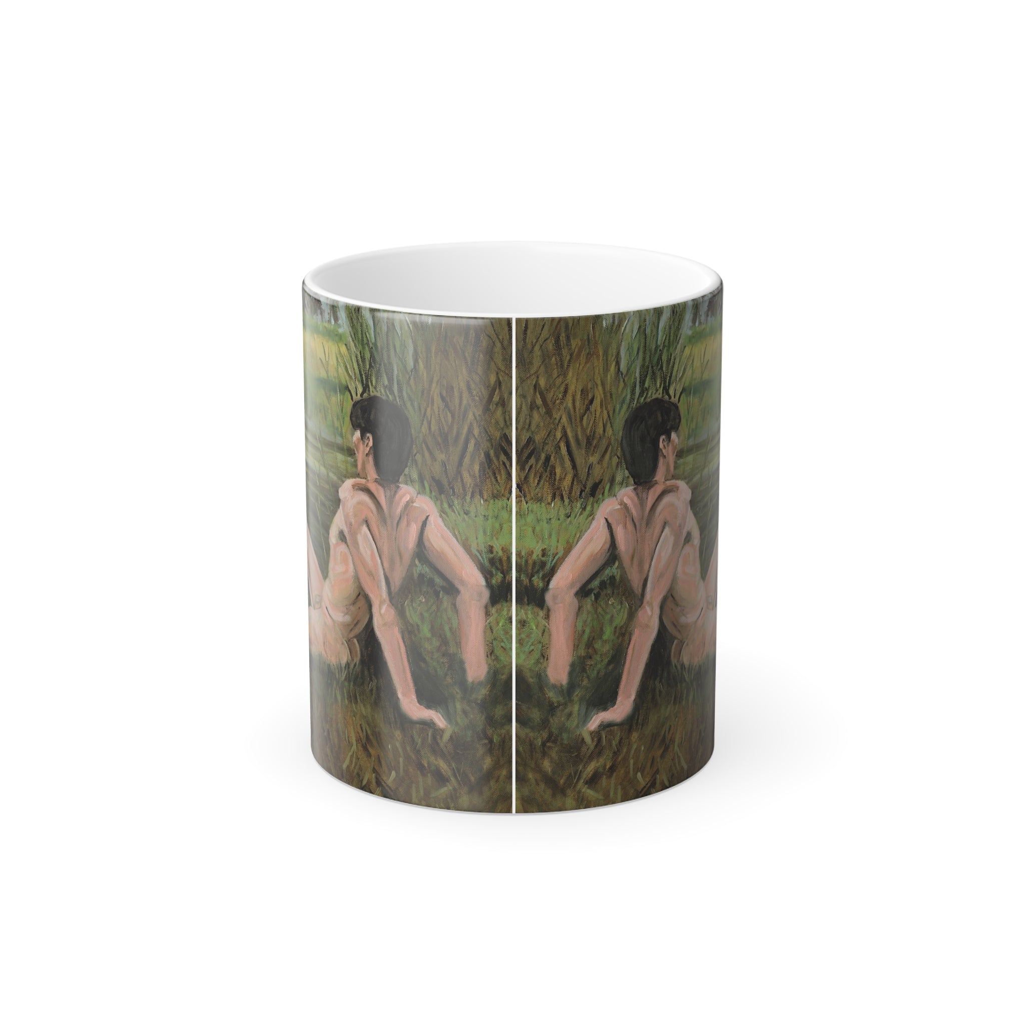 Eros Pond In Hot Water changing mug , 11oz