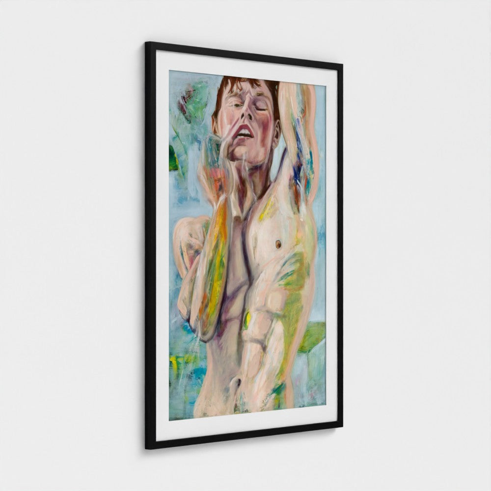 prodigi-media-sync:v1:Hooked on Dopamine:classic-framed-mat/black/angled