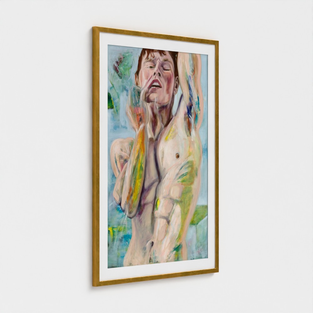 prodigi-media-sync:v1:Hooked on Dopamine:classic-framed-mat/gold/angled