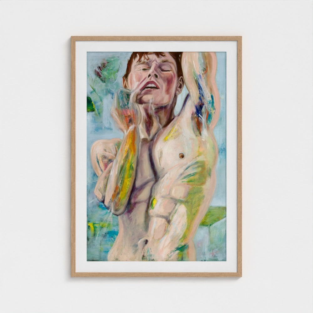 prodigi-media-sync:v1:Hooked on Dopamine:classic-framed-mat/natural/headon