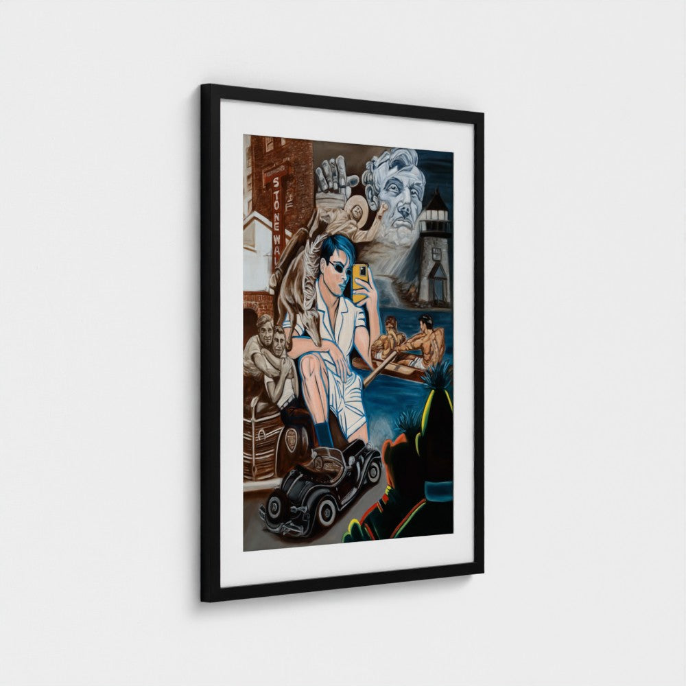 prodigi-media-sync:v1:How Did We Get Here:classic-framed-mat/black/angled
