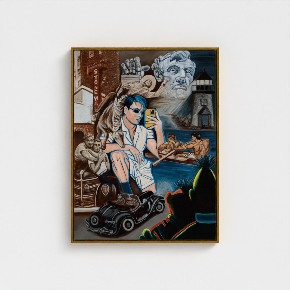 prodigi-media-sync:v1:How Did We Get Here:framed-canvas/gold/headon