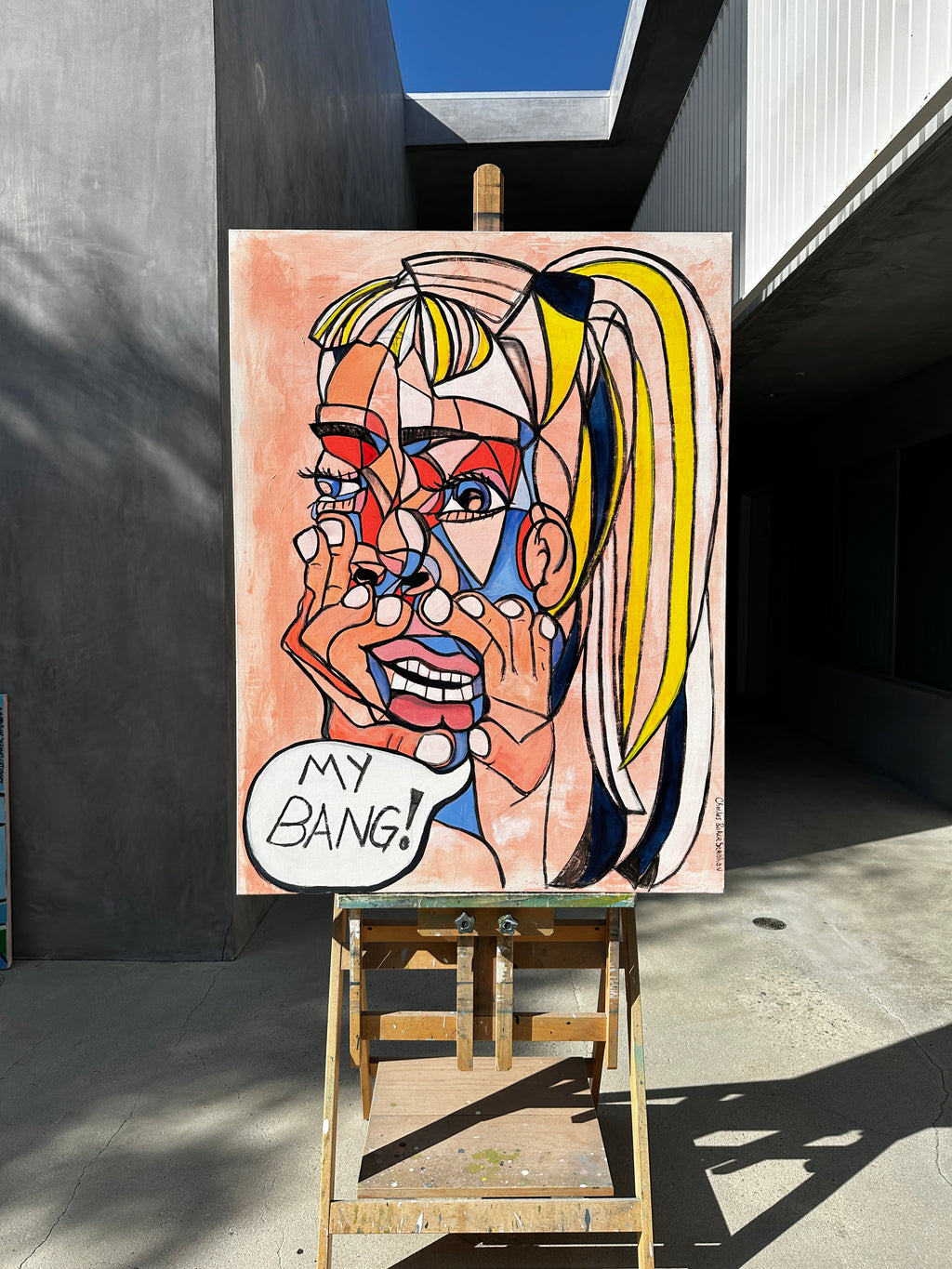 Weeping Woman At The Hairdresser