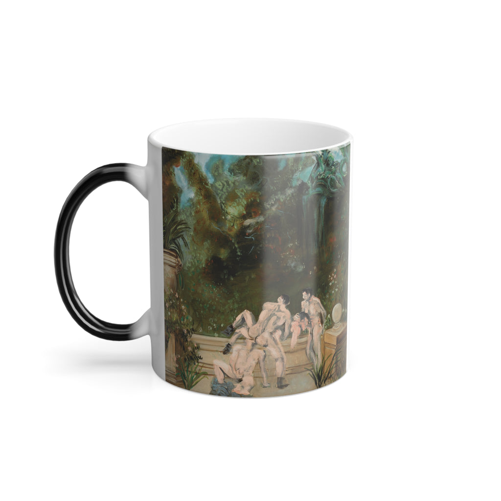 Eros Garden In Hot Water changing mug , 11oz
