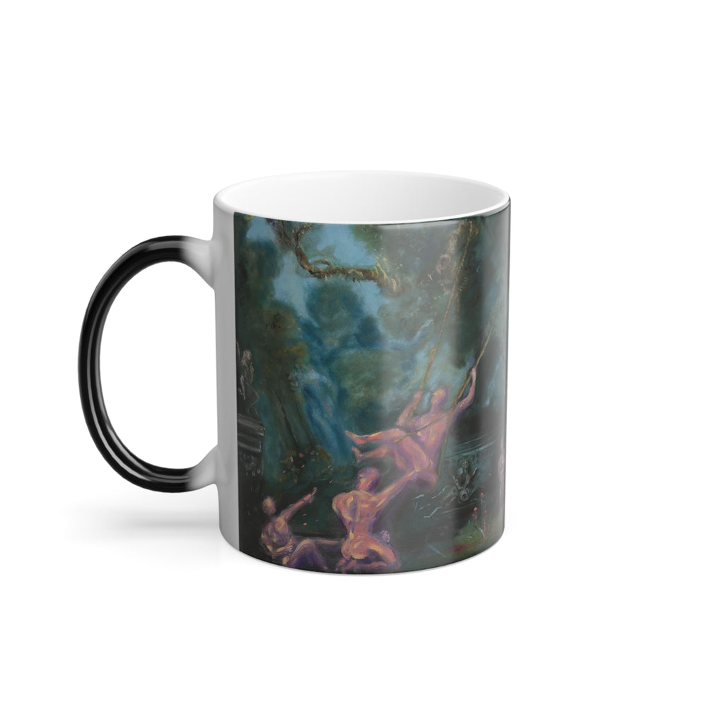 Eros Swing In Hot Water changing mug, 11oz