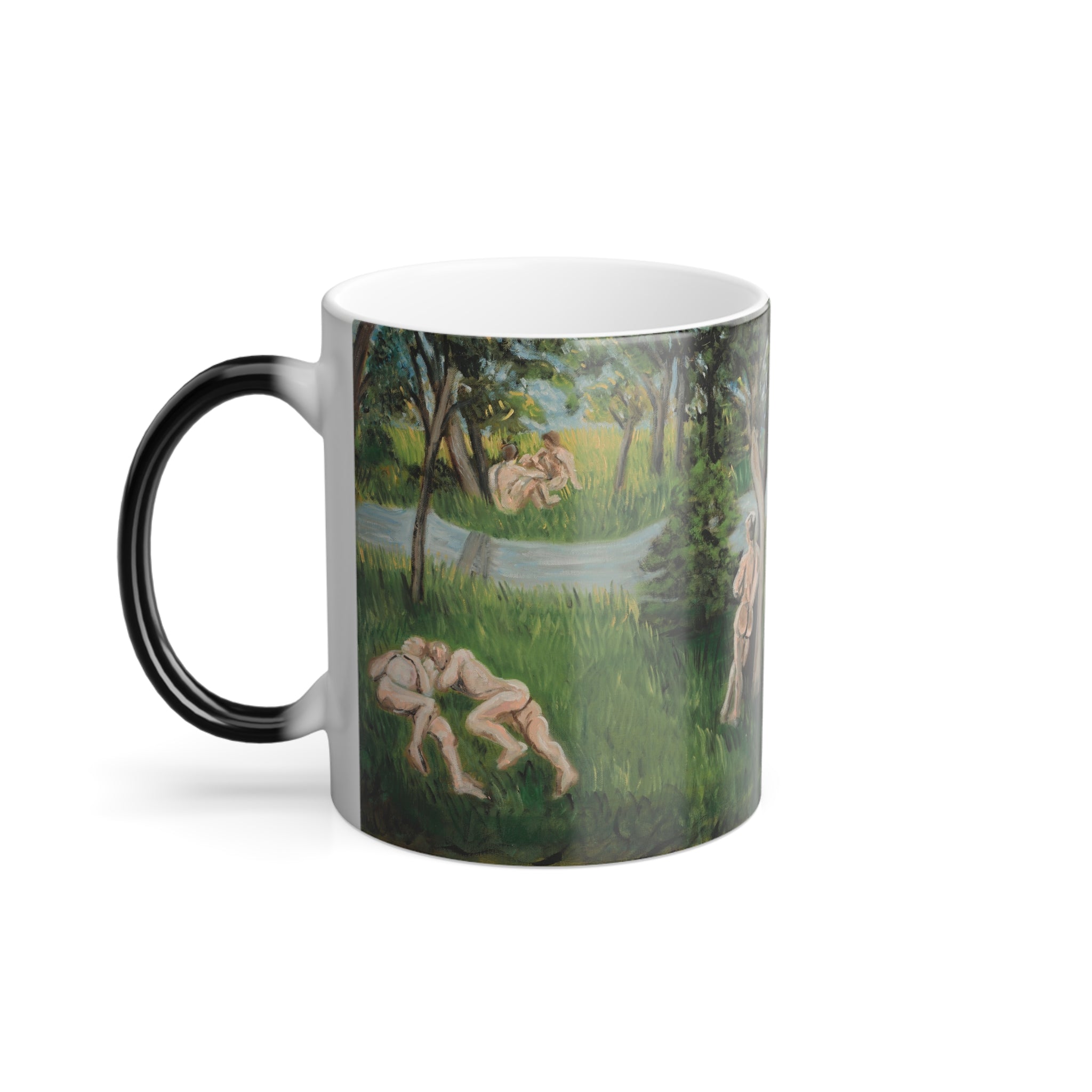 Eros- "Un Petit Mort" In Hot Water changing mug, 11oz