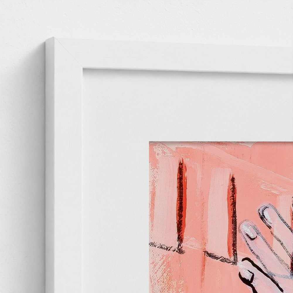 prodigi-media-sync:v1:Les Demoiselles d’Vogue:classic-framed-mat/white/closeup