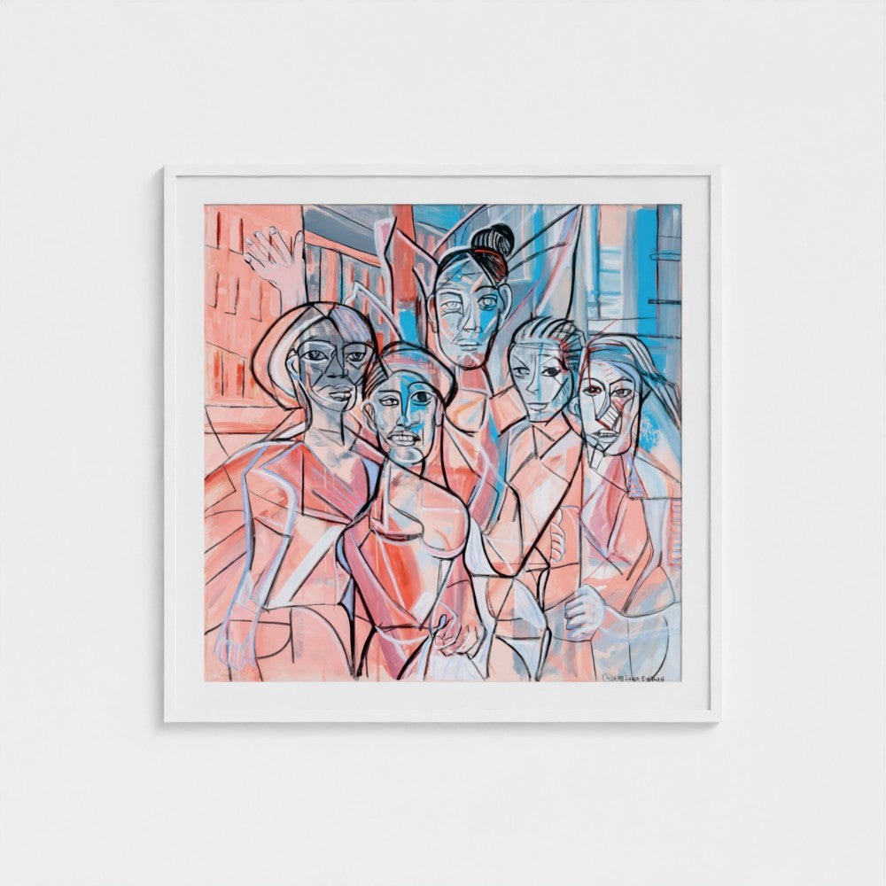 prodigi-media-sync:v1:Les Demoiselles d’Vogue:classic-framed-mat/white/headon