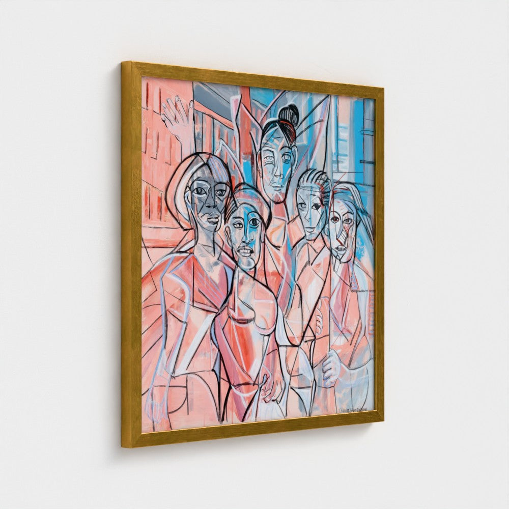 prodigi-media-sync:v1:Les Demoiselles d’Vogue:classic-framed/gold/angled