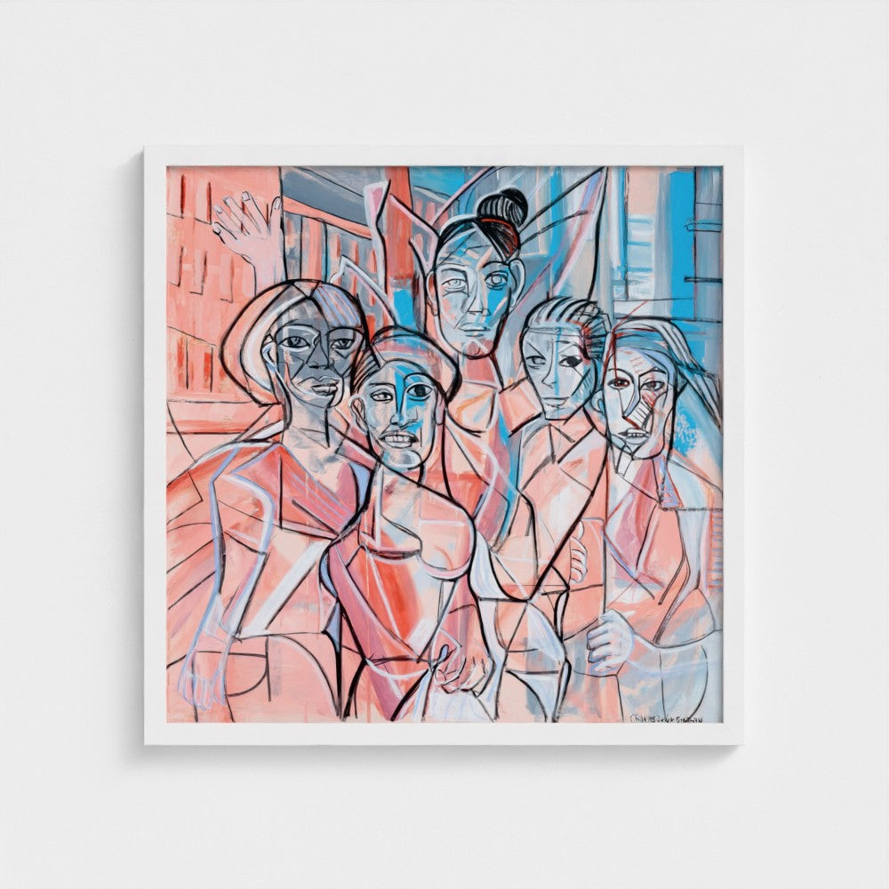 prodigi-media-sync:v1:Les Demoiselles d’Vogue:classic-framed/white/headon