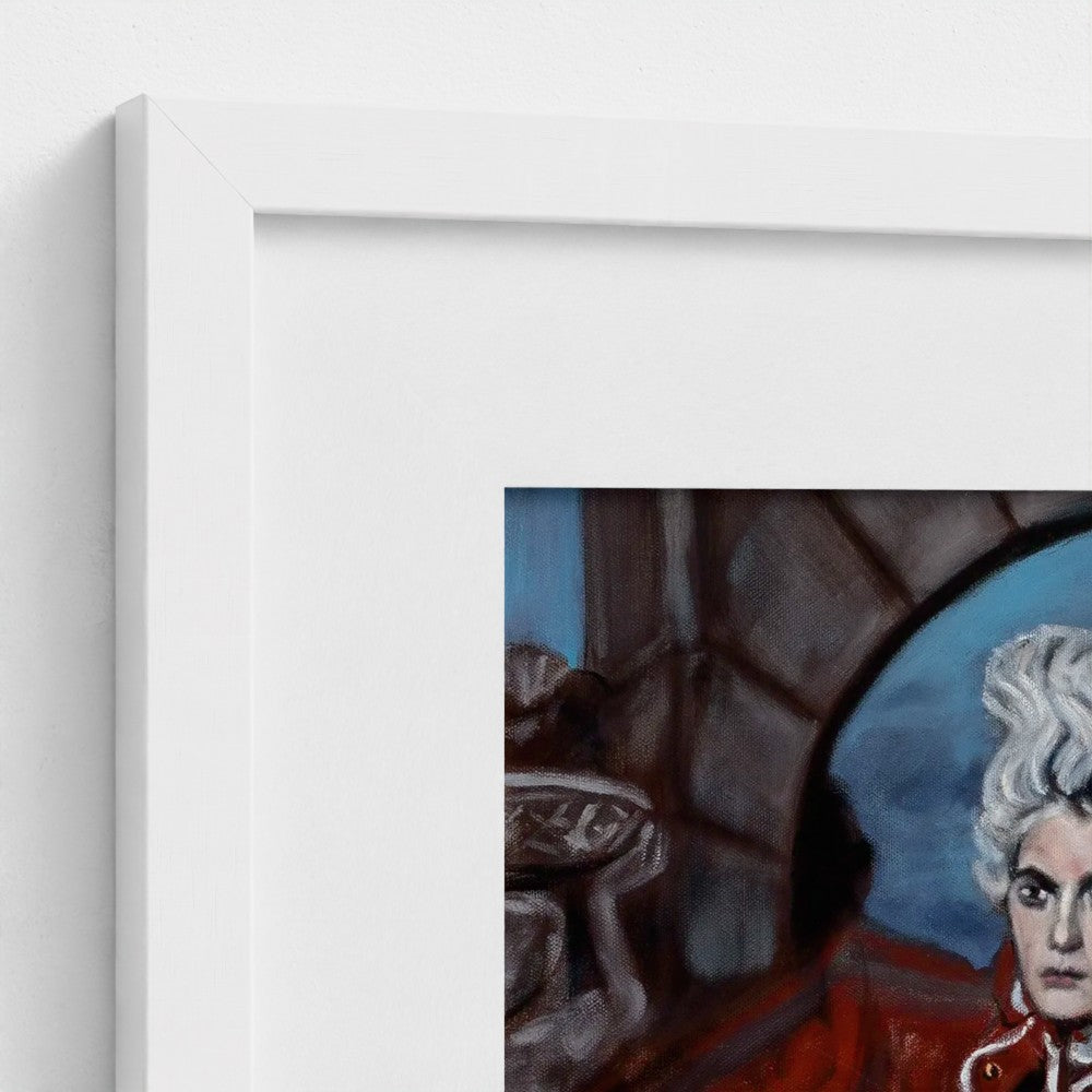 prodigi-media-sync:v1:Money Buys Happiness:classic-framed-mat/white/closeup