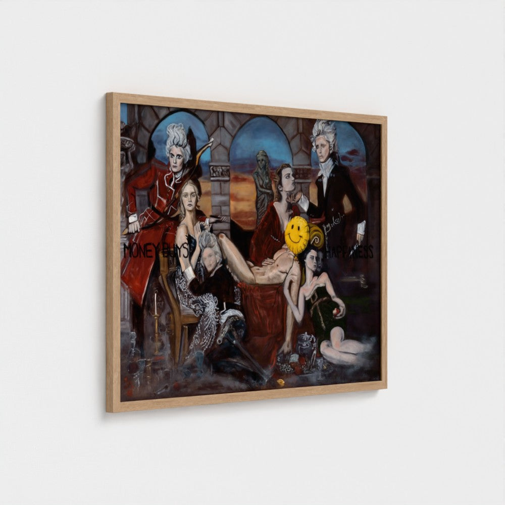 prodigi-media-sync:v1:Money Buys Happiness:classic-framed/natural/angled
