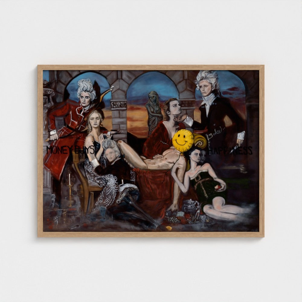prodigi-media-sync:v1:Money Buys Happiness:classic-framed/natural/headon