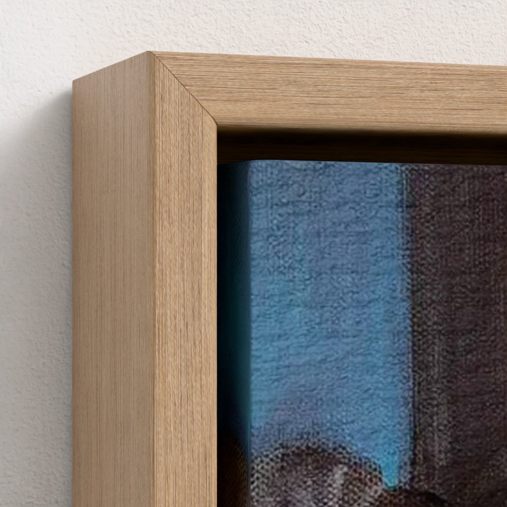 prodigi-media-sync:v1:Money Buys Happiness:framed-canvas/natural/closeup