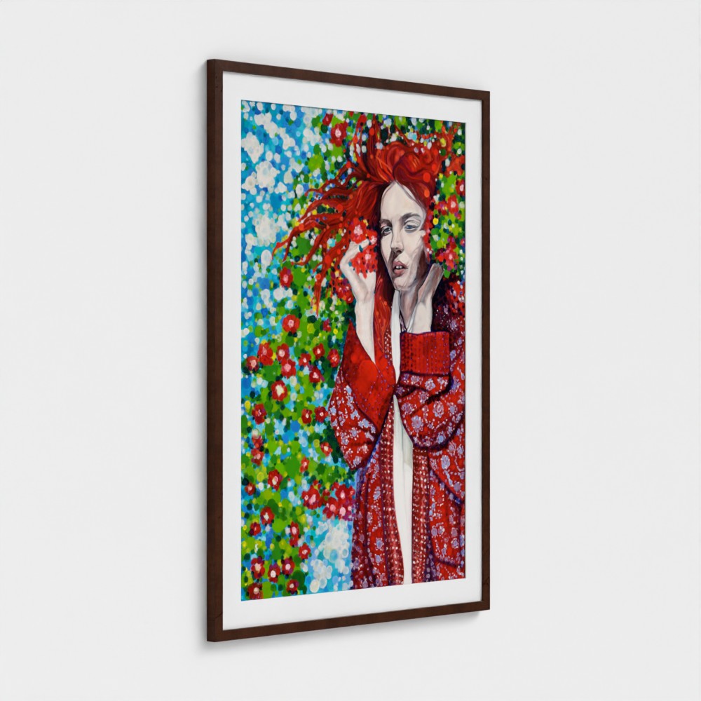 prodigi-media-sync:v1:Reawakened:classic-framed-mat/brown/angled
