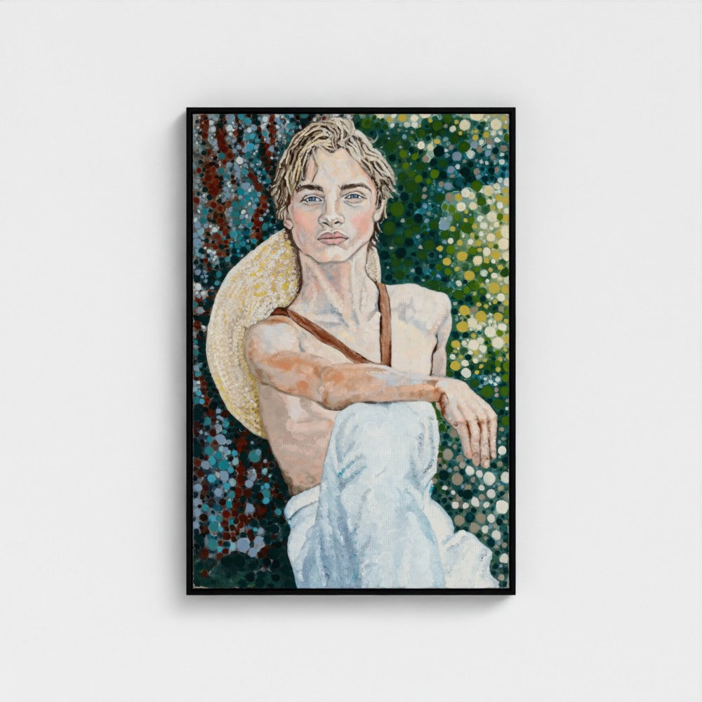 prodigi-media-sync:v1:Resting Here For A While:framed-canvas/black/headon