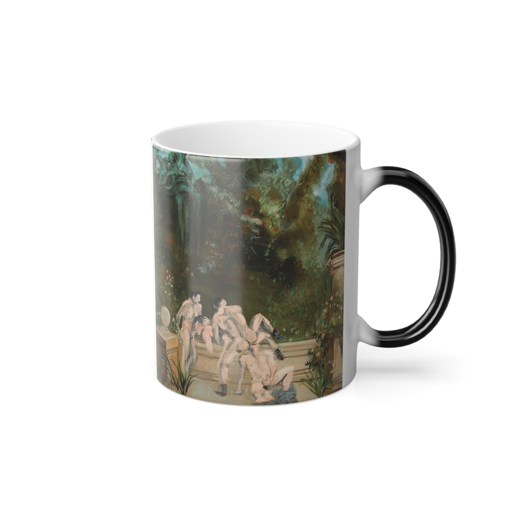 Eros Garden In Hot Water changing mug , 11oz