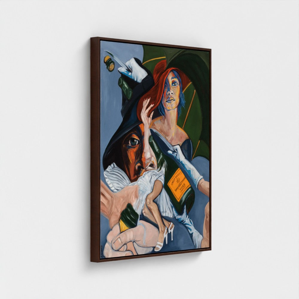 prodigi-media-sync:v1:She Doesn’t Give A Fuck:framed-canvas/brown/angled