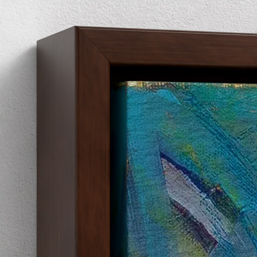 prodigi-media-sync:v1:Surfacing 1:framed-canvas/brown/closeup