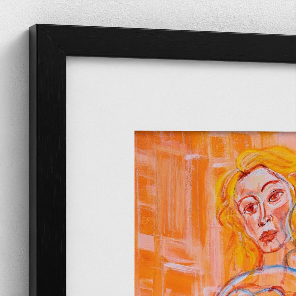 prodigi-media-sync:v1:Switch Blade Venus:classic-framed-mat/black/closeup