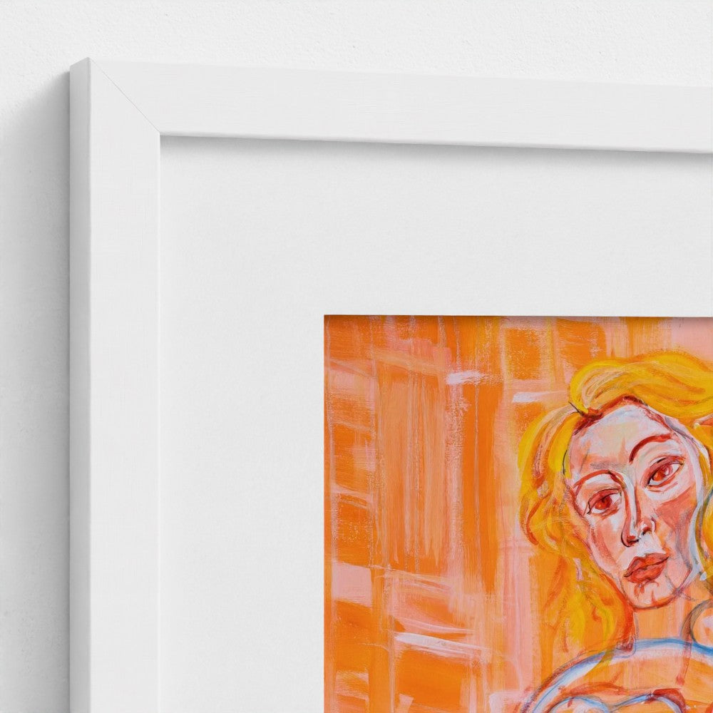 prodigi-media-sync:v1:Switch Blade Venus:classic-framed-mat/white/closeup
