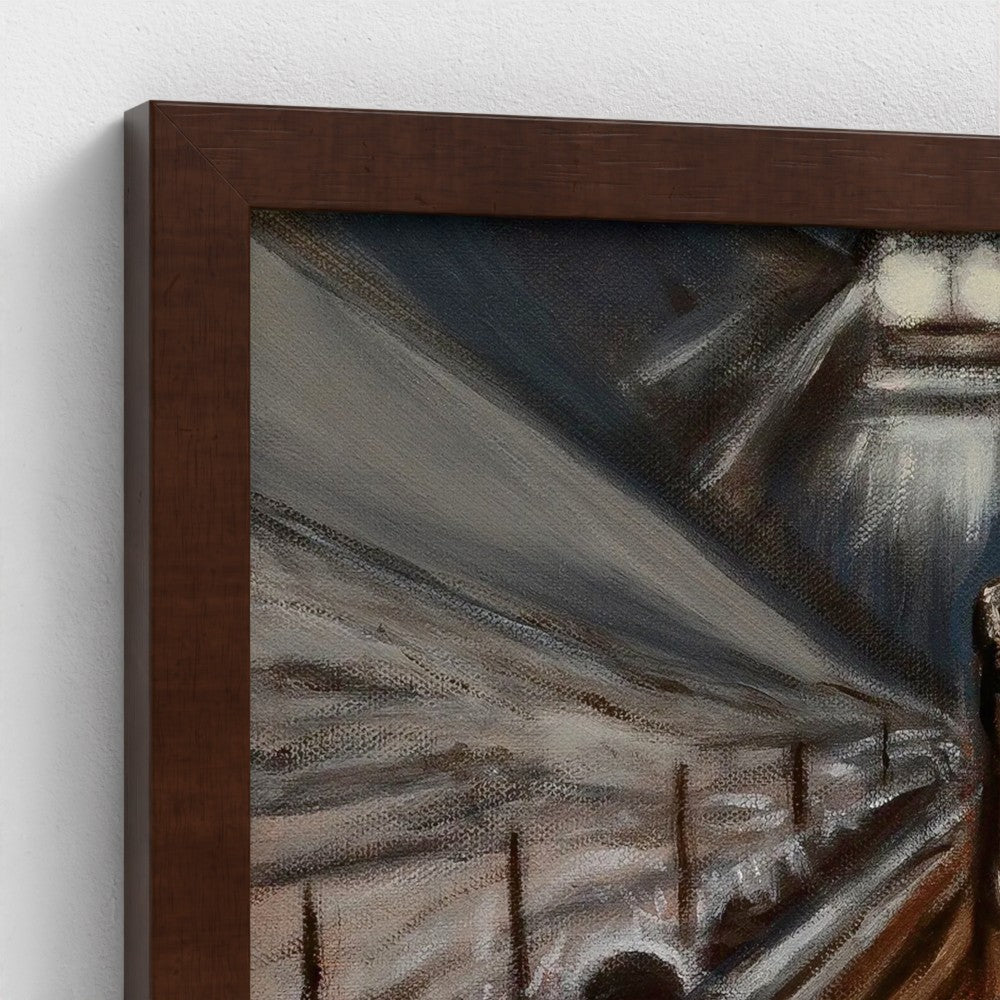 prodigi-media-sync:v1:The Optimist:classic-framed/brown/closeup