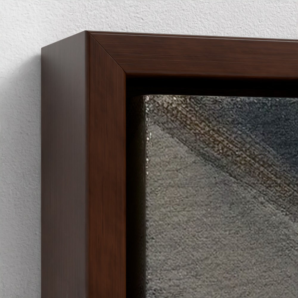 prodigi-media-sync:v1:The Optimist:framed-canvas/brown/closeup